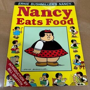 Nancy Eats Food Ernie Bushmiller's Nancy Vintage 1989